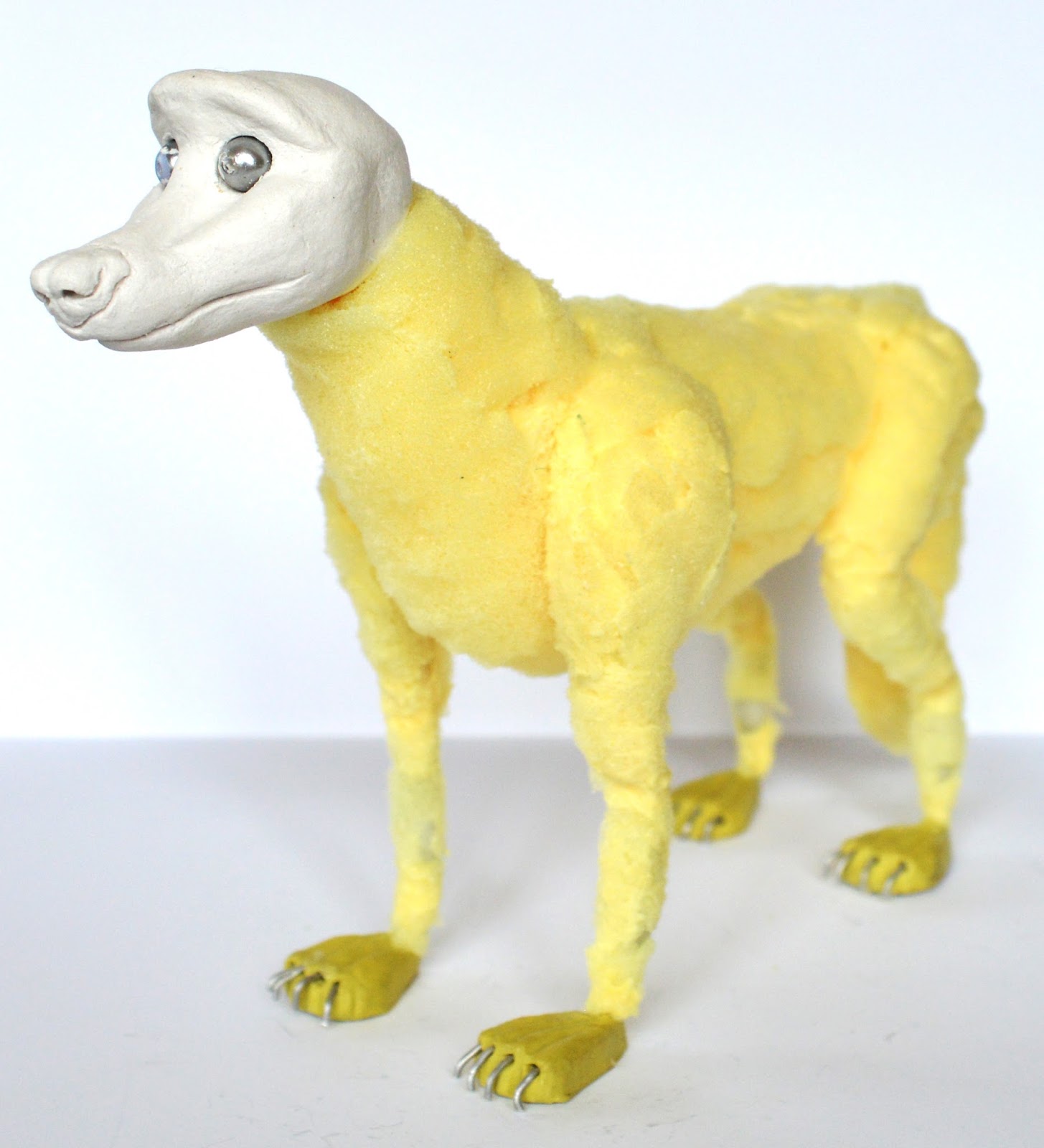 SammyJo Tawn Stop Motion Foam Layering for the Dog Puppet