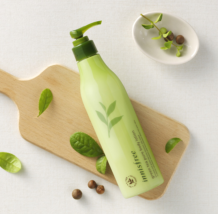 REVIEW [INNISFREE] Green Tea Pure Body Lotion Novata en Progreso