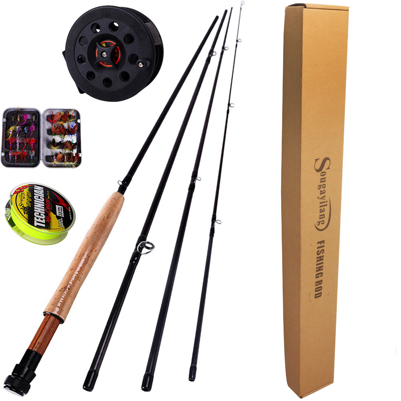 Крутые товары с AliExpress Sougayialng 8.86FT 5/6 Fly Fishing Rod Set