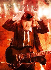 Ac Dc Angus Young 1979 Robert Ellis Photography Repfoto Library