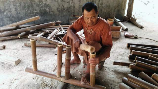 70 Gambar Dan Cara Membuat Kursi Dari Bambu HD Terbaru