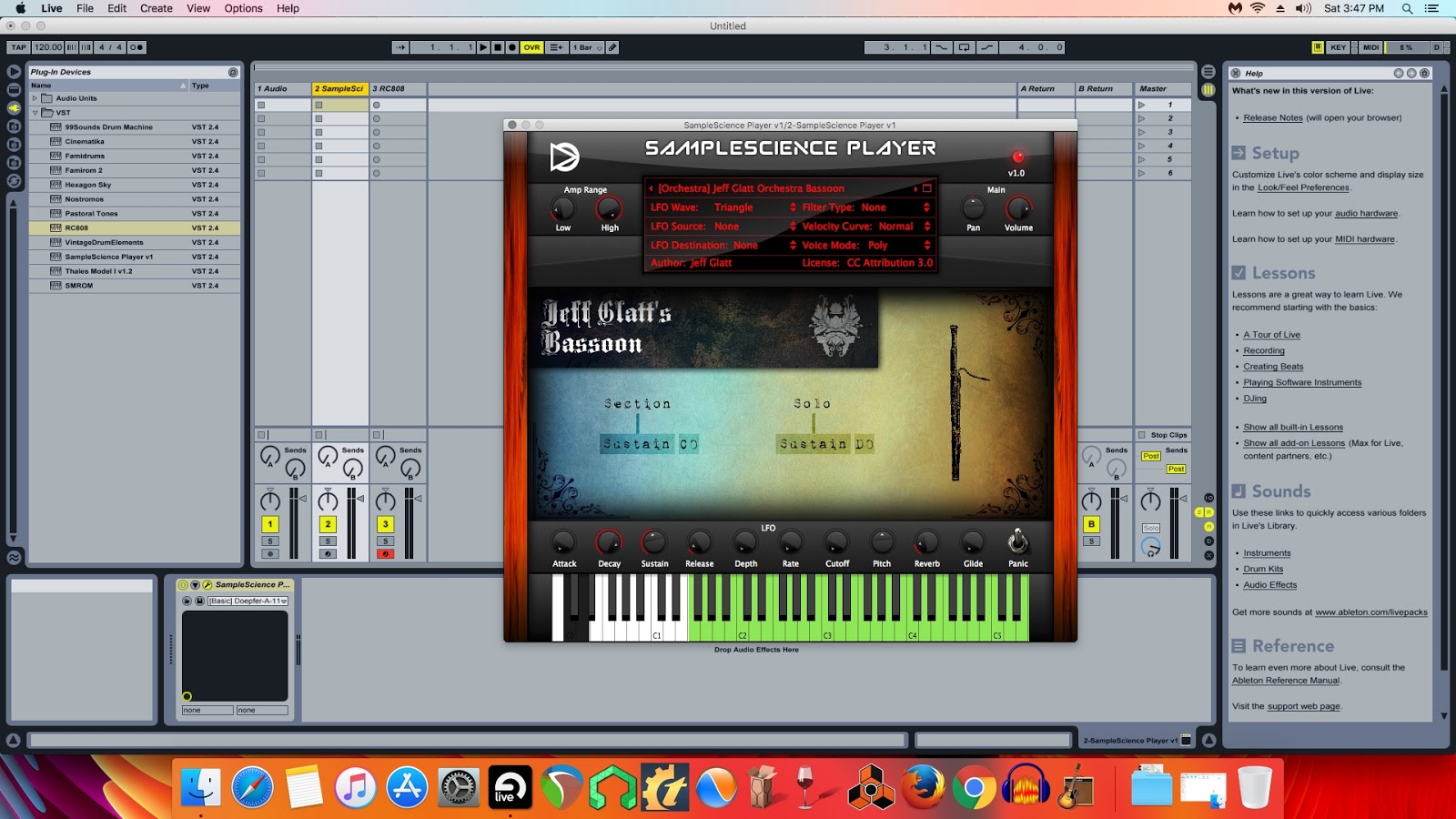 samplescience player
