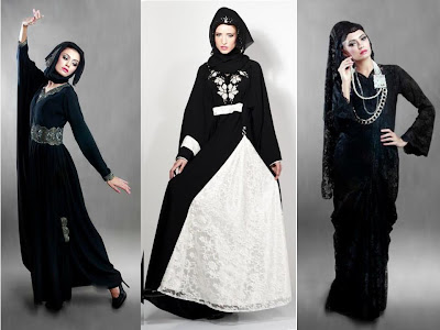 Arabic Abaya Designs 2012