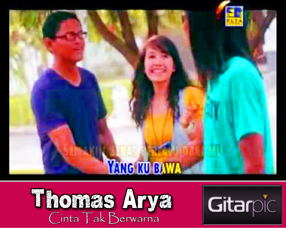 Tutorial Kunci Gitar Tabs Gitar Lirik Lagu Gitarpic Com Chord Gitar Thomas Arya Cinta Tak Berwarna