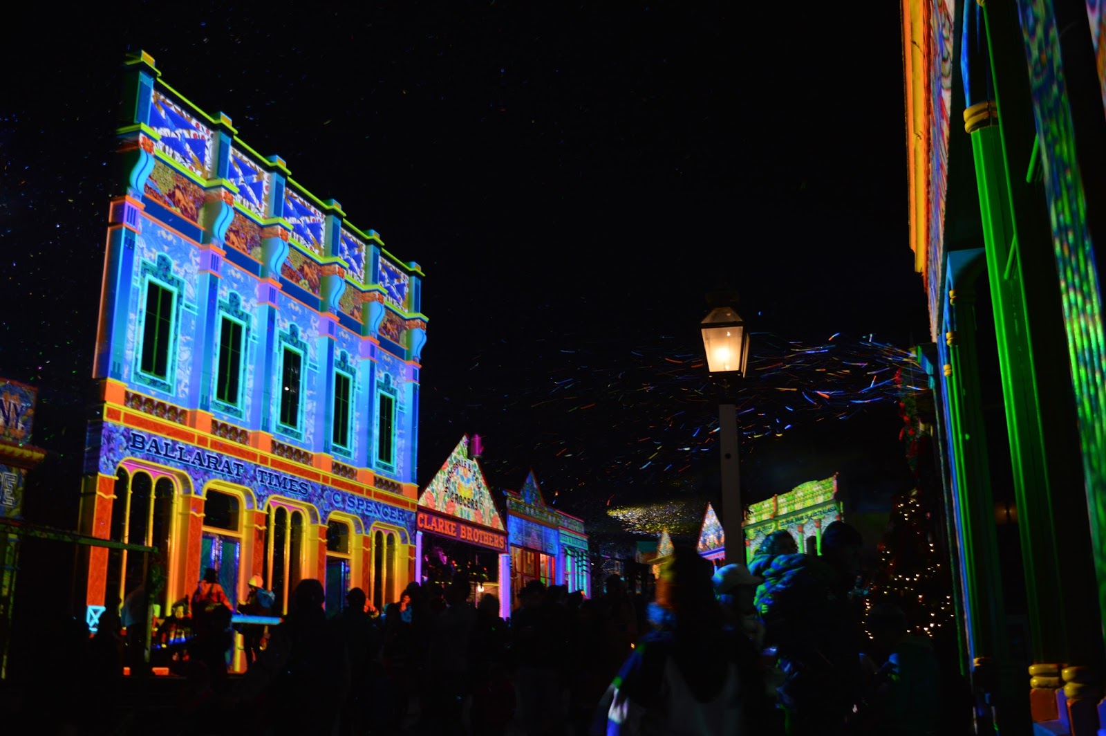 Ballarat Sovereign Hill Christmas in July 2016 The Cube