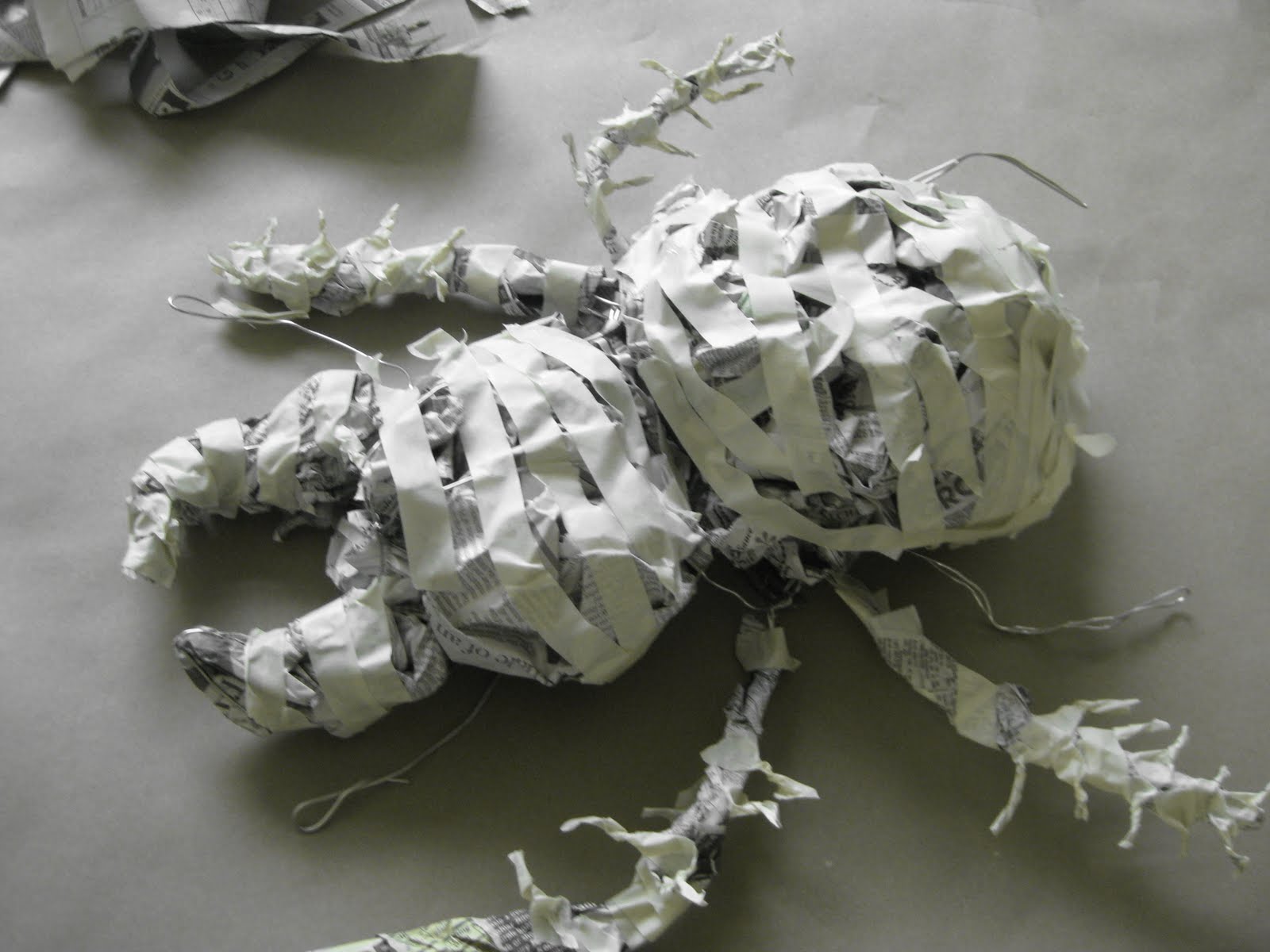 LA Creative Design - Recent Work: CSMA 1st & 2nd grades Insect Sculptures