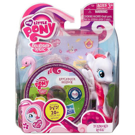 My Little Pony Traveling Single with DVD Diamond Rose Brushable Pony