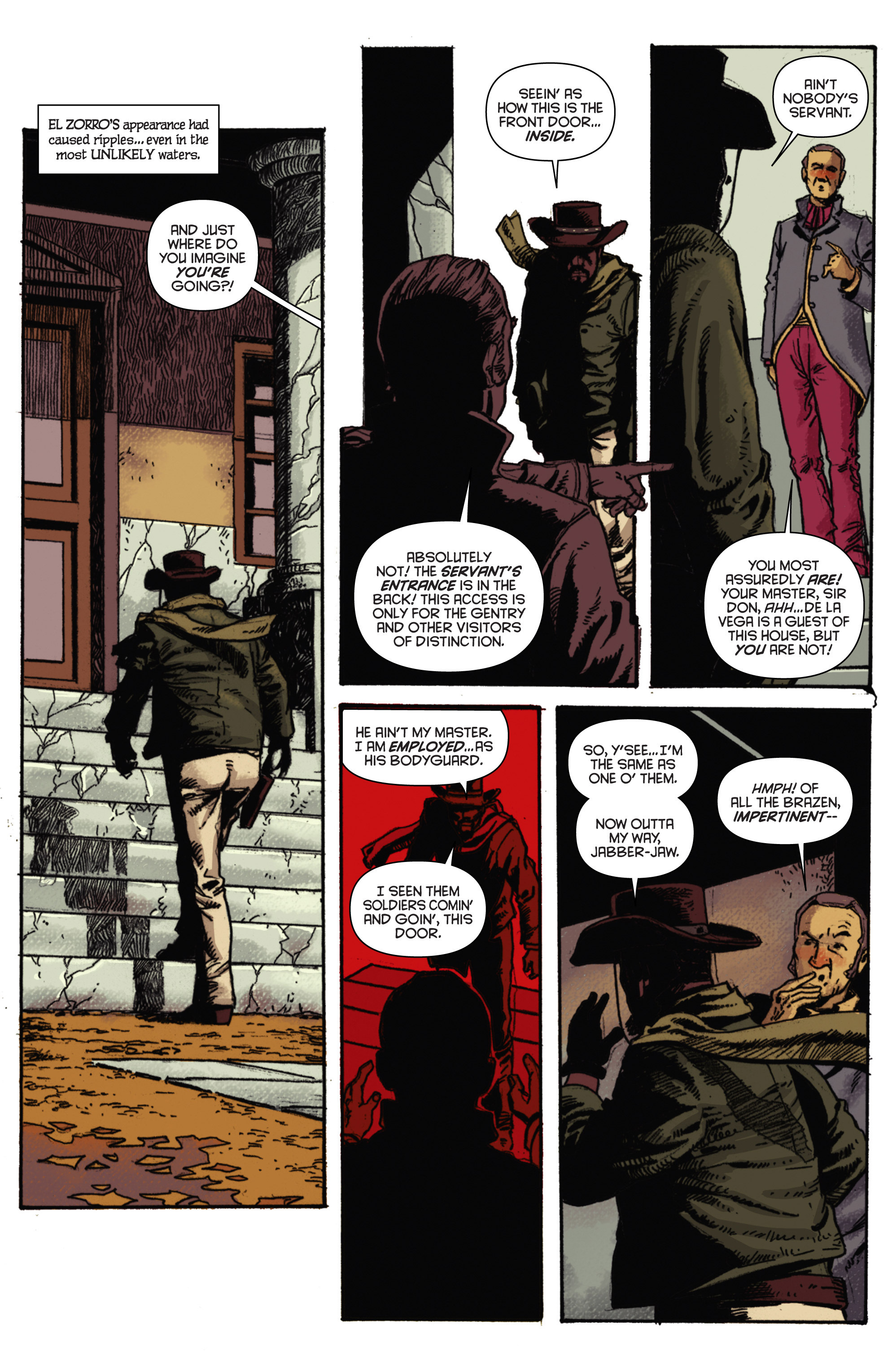 Read online Django/Zorro comic -  Issue #5 - 8