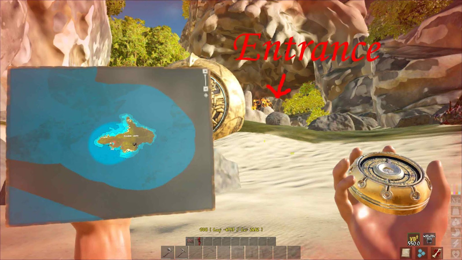 Atlas Powerstone Cave Locations Guide 39F