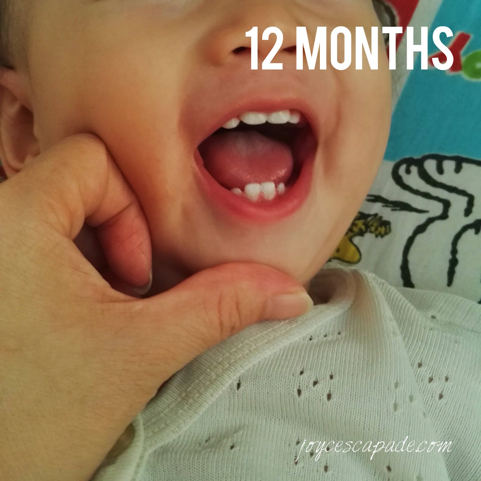 Helping my baby stay comfortable while teething Joy 'N' Escapade