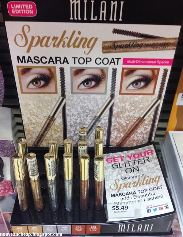 Spotted Milani Limited Edition Sparkling Mascara Top Coat Collection