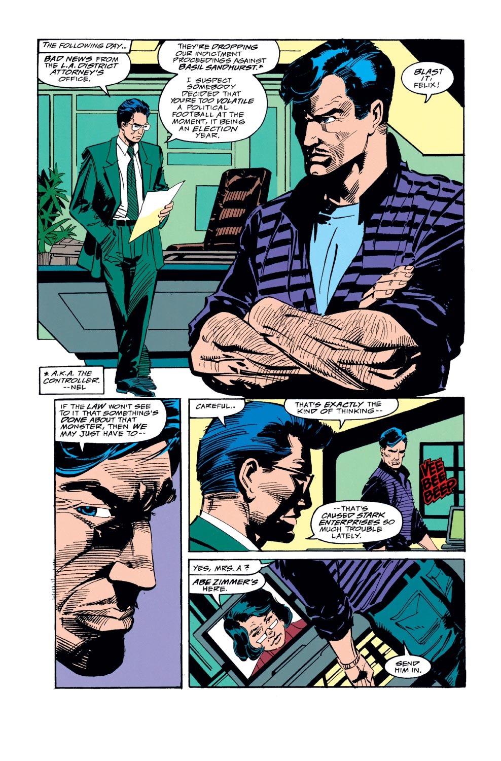 Read online Iron Man (1968) comic -  Issue #304 - 12
