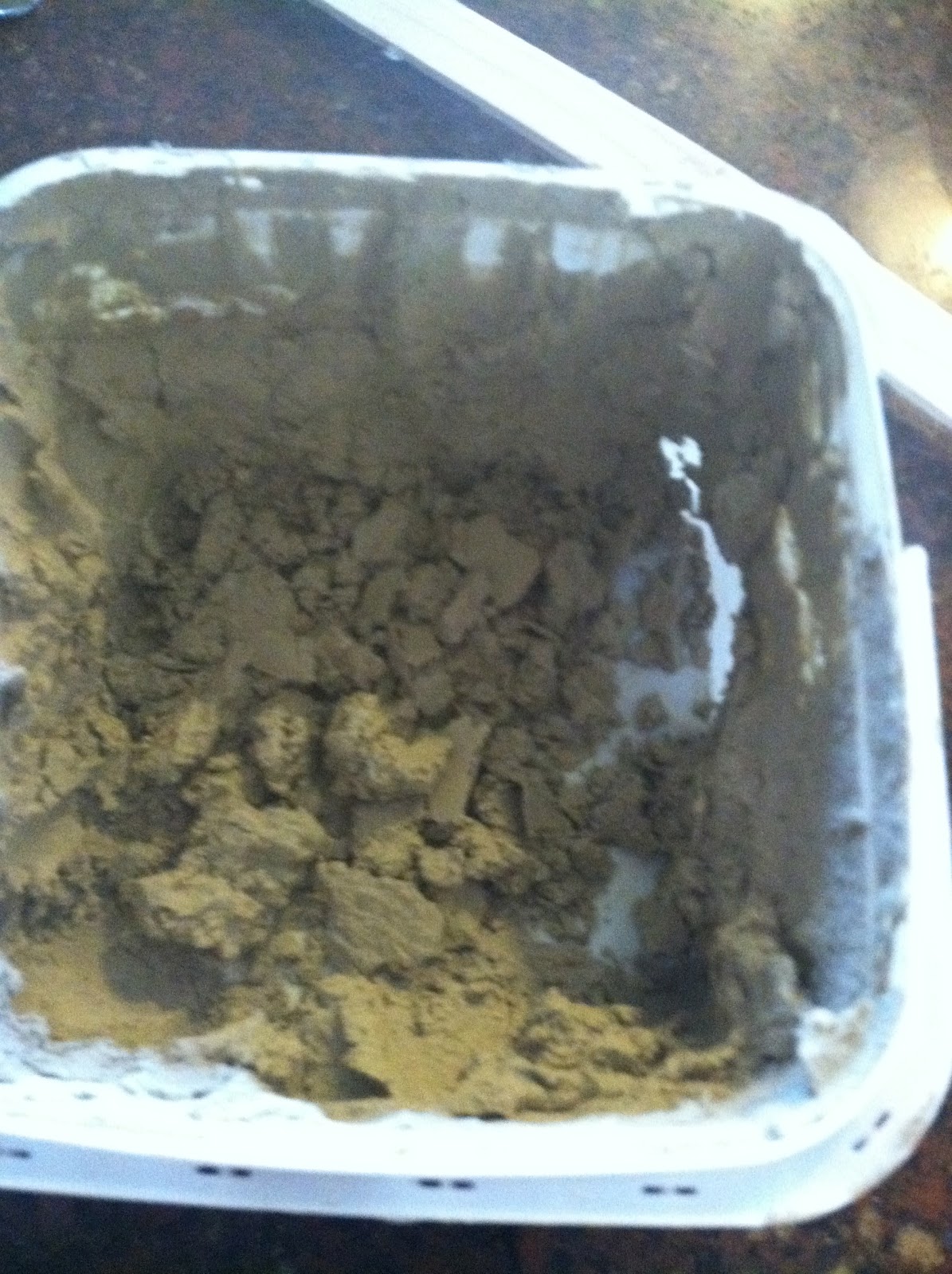 Lipstick and Sawdust How to fix dried up wood filler.