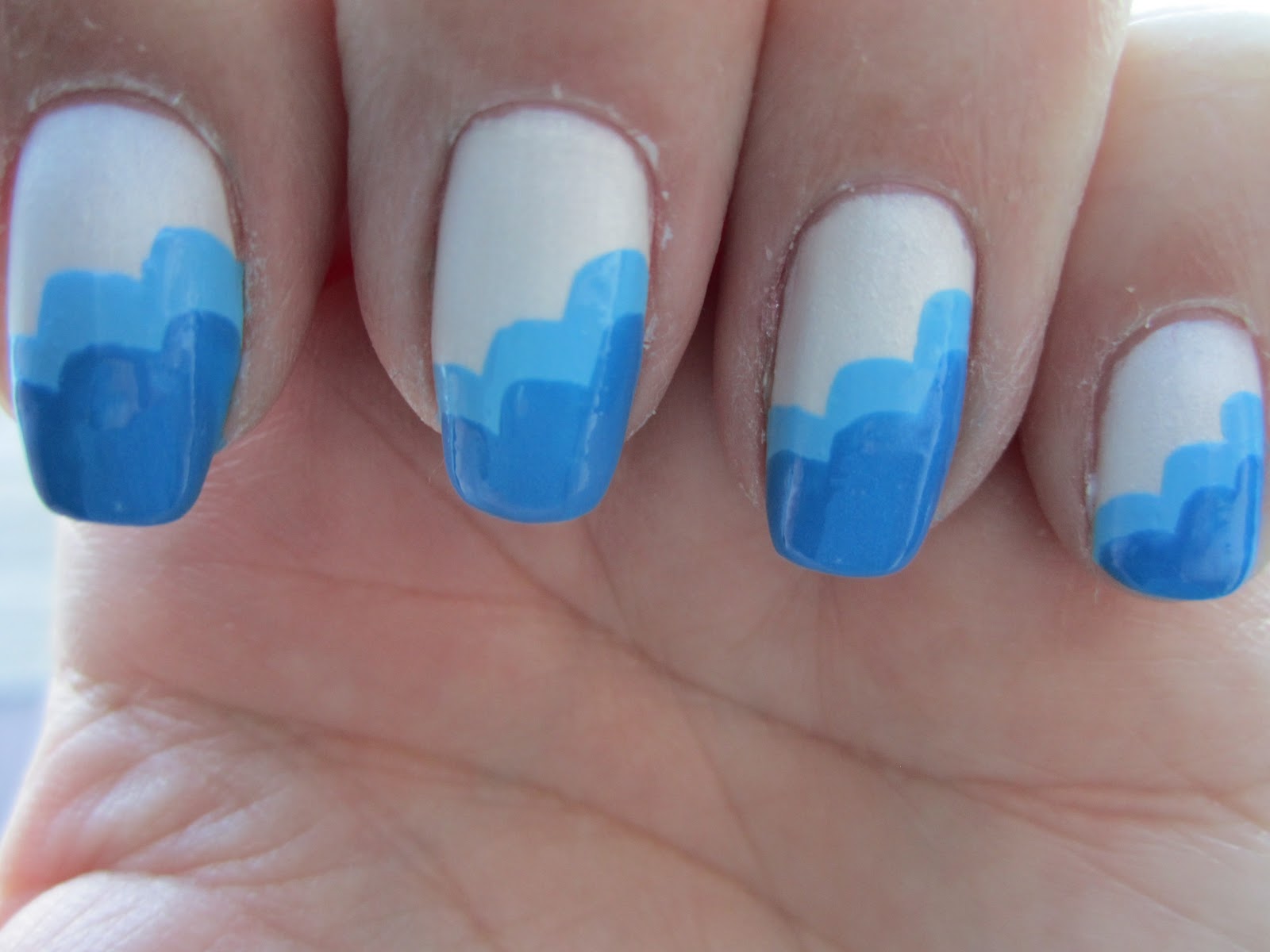 Colorsplash Nails: Spring Challenge: Mr. Blue Sky