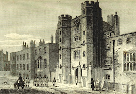 St James's Palace from The Beauties of England and Wales Vol X   by EW Brayley, J Nightingale and J Brewer (1814)