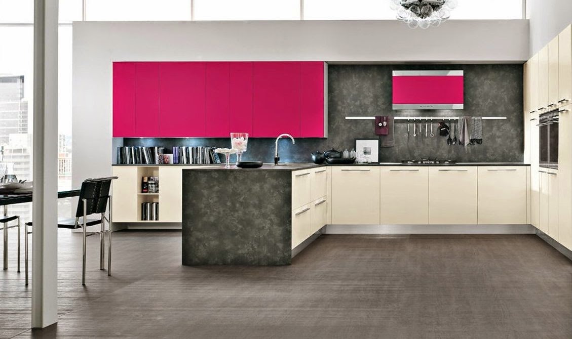 50 ideas de cómo combinar los colores en la cocina cocinas con ...