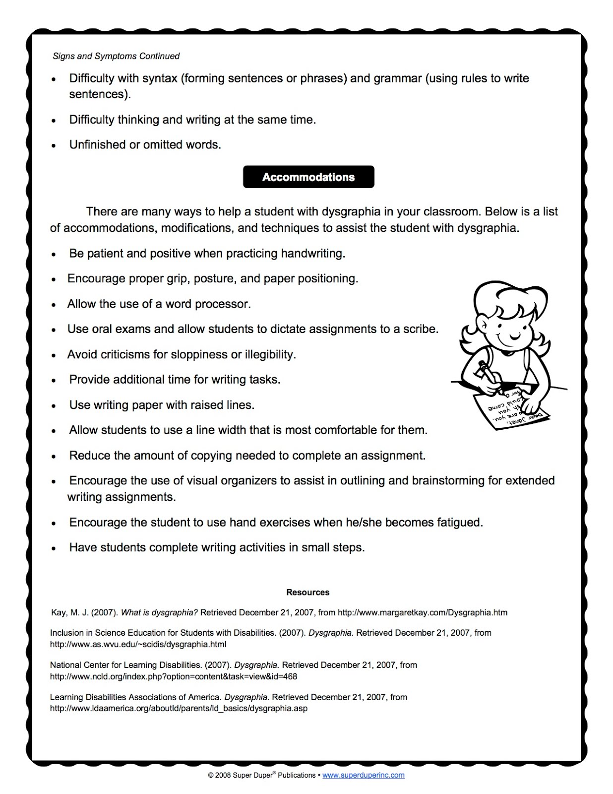 Exceptional Children Resources Dysgraphia Overview exceptional-children-resources-dysgraphia-overview