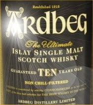Whisky arvostelu - Ardbeg - Blogi suosittelee