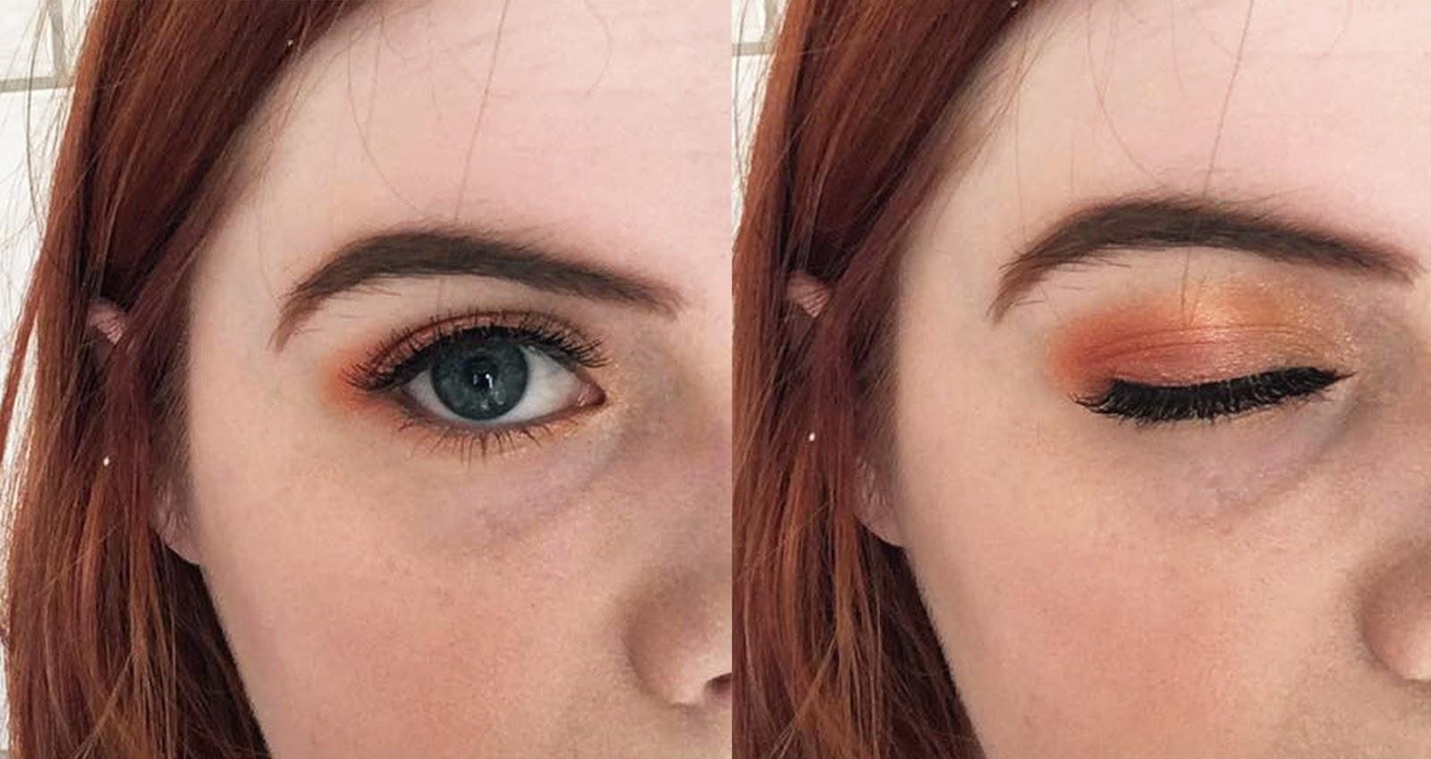 1. Start off by blending the third shade on the top row of