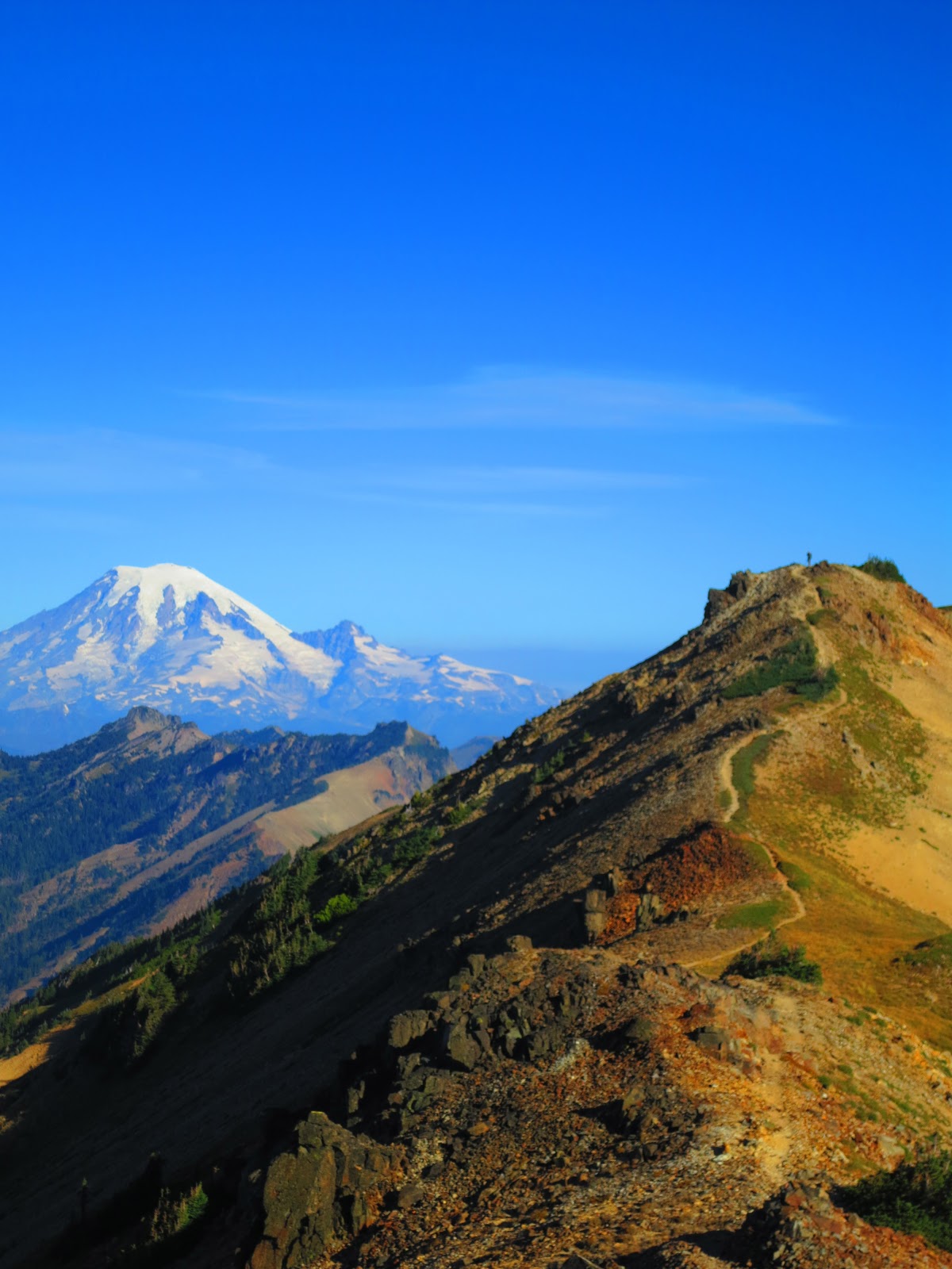 PCT ThruHike 2012 Day 142 The Knife's Edge, Goat Rocks Wilderness
