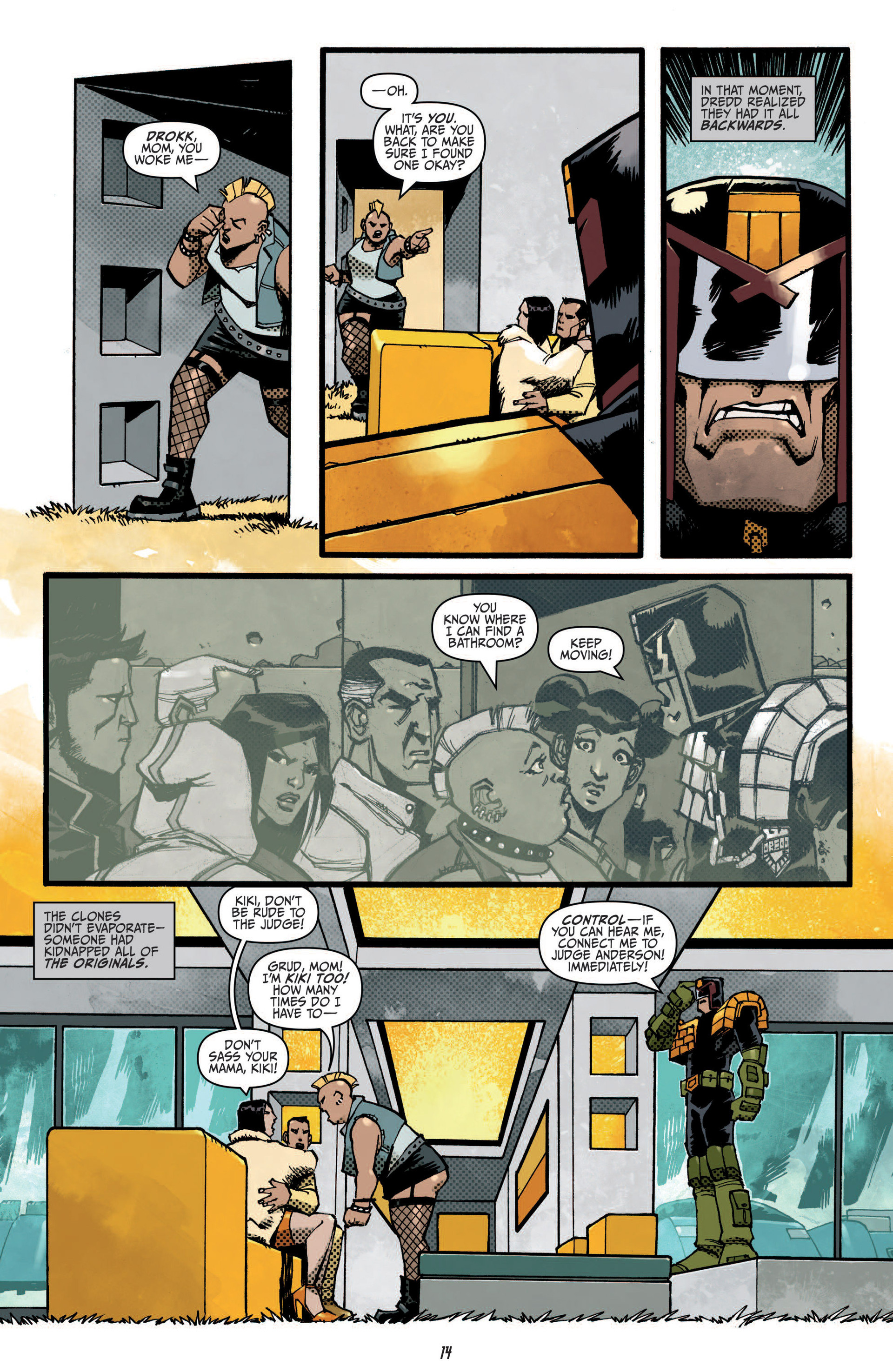 Read online Judge Dredd (2012) comic -  Issue #7 - 17
