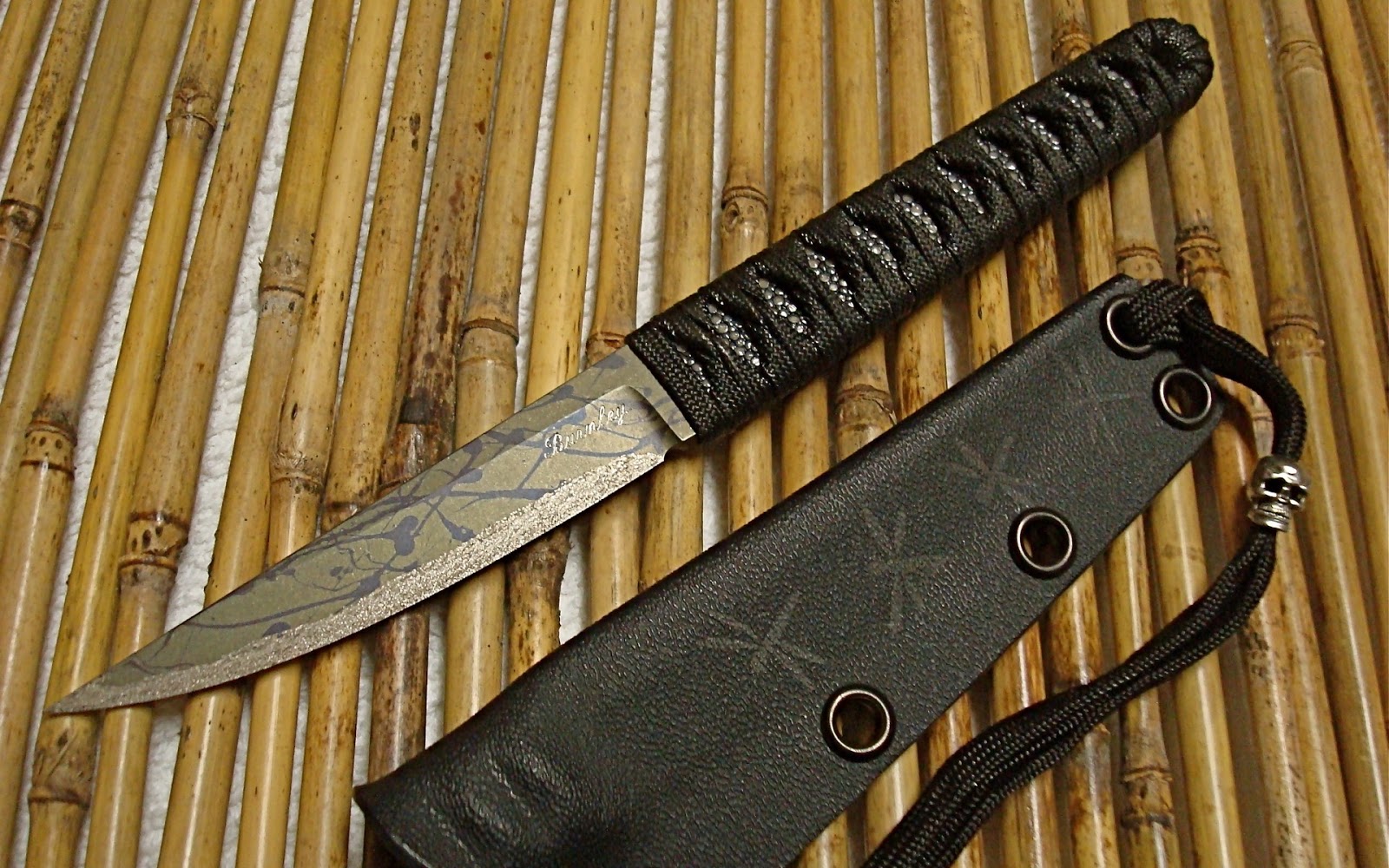 Bamboo Lamp Photo Bamboo Knife