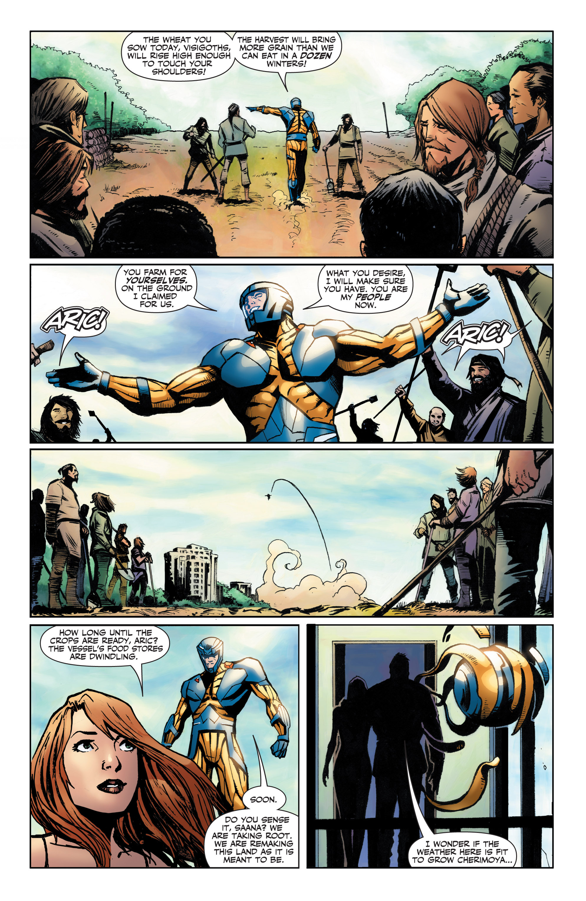 Read online X-O Manowar (2012) comic -  Issue # _TPB 4 - 64