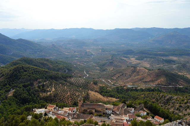Looking Down on Cazorla Town