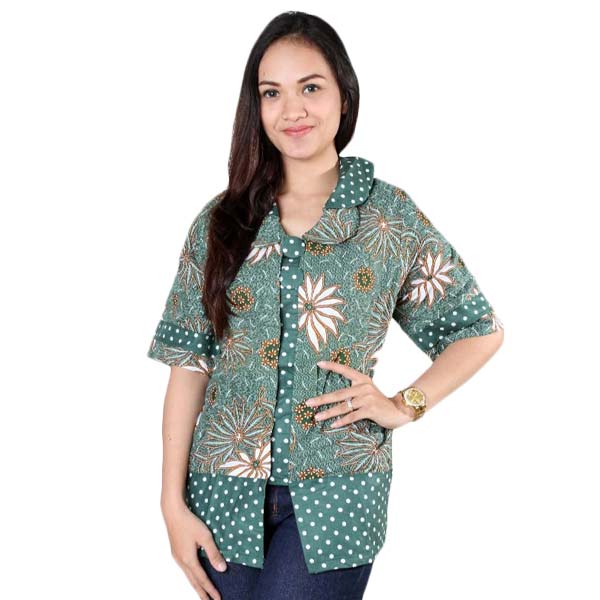 50 Model  Baju Batik  Wanita  Gemuk  Terbaru 2020 Eksklusif 