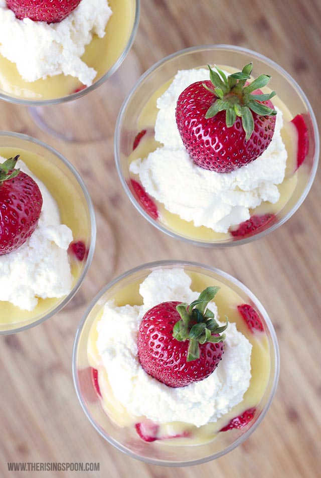 Strawberry Shortcake & Lemon Curd Parfait The Rising Spoon