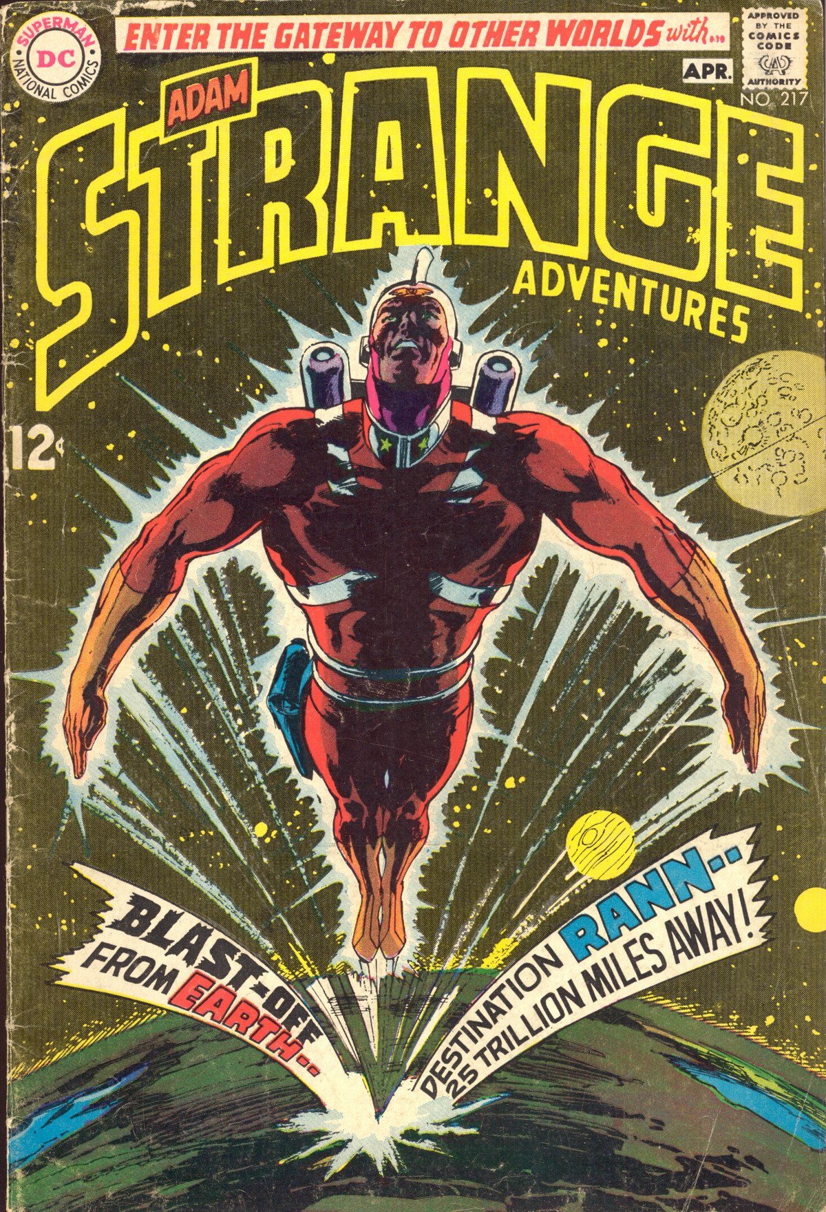 Read online Strange Adventures (1950) comic -  Issue #217 - 1