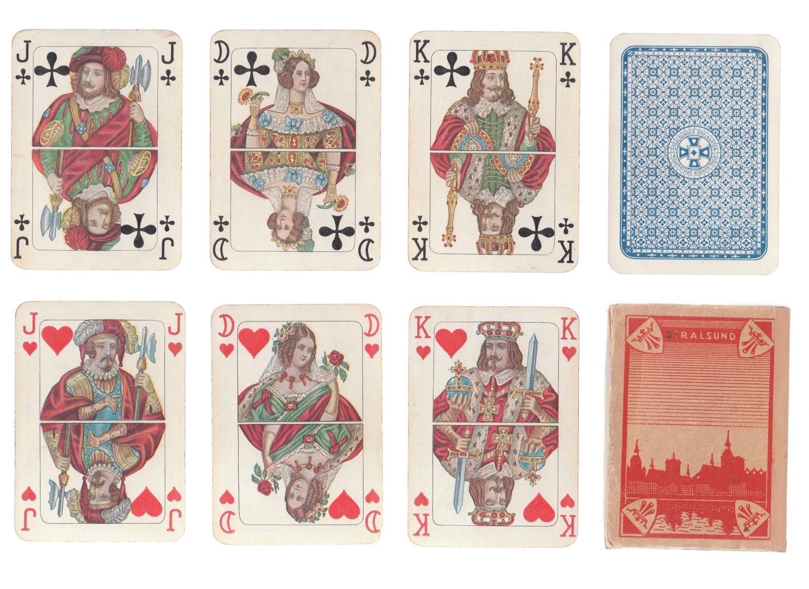 Playing cards and their history 16 EUROPEAN STANDARD PLAYING CARDS