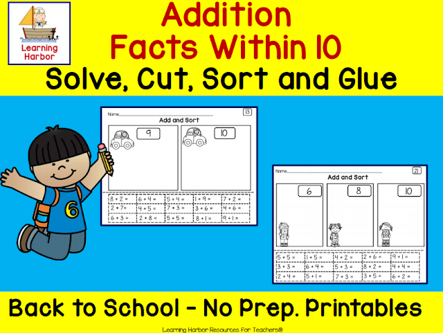 Needing Something Sweet Math Worksheet