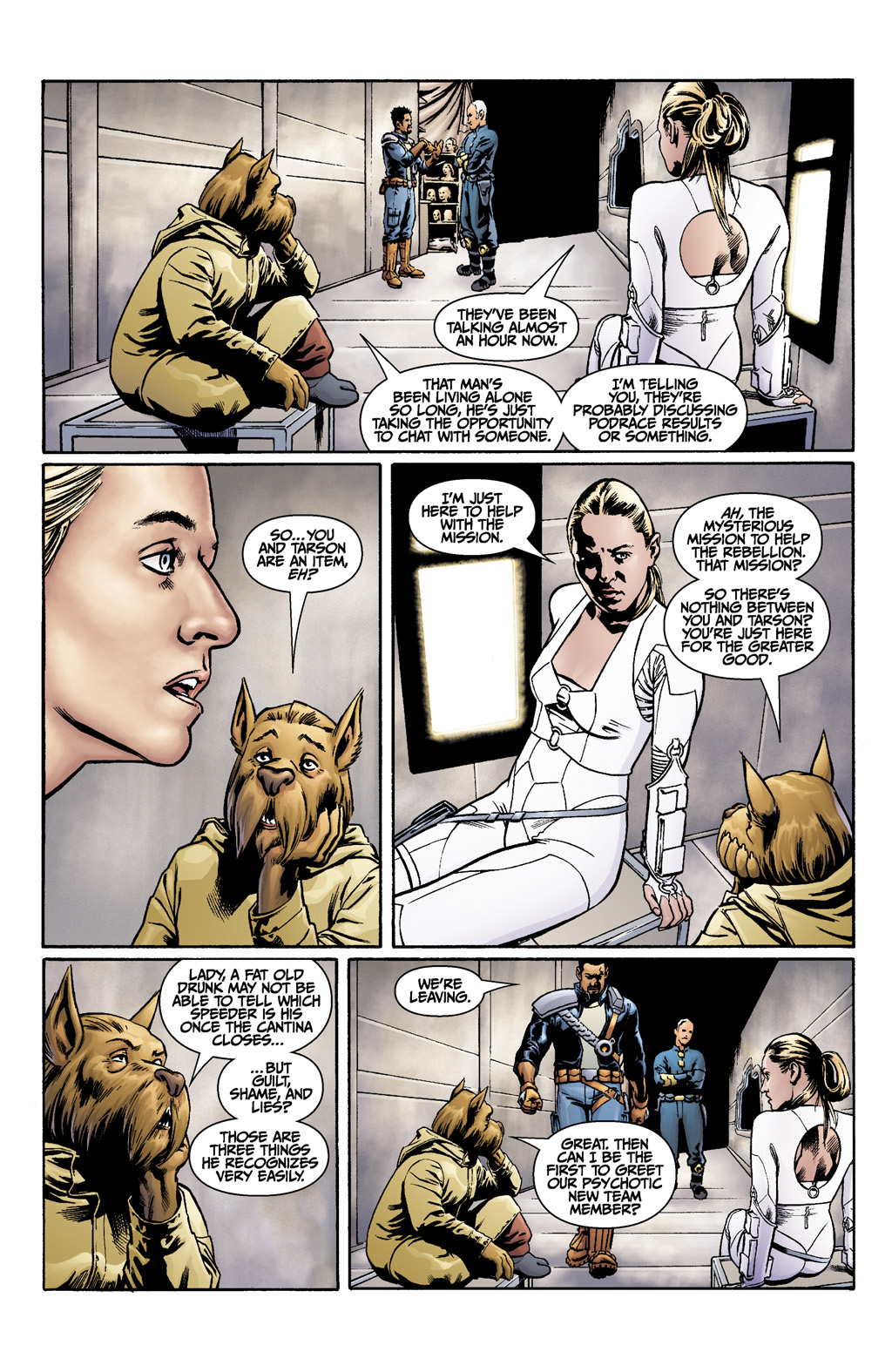 Read online Star Wars: Rebellion comic -  Issue #7 - 11