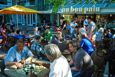 THE AU BON PAIN by Doug Holder