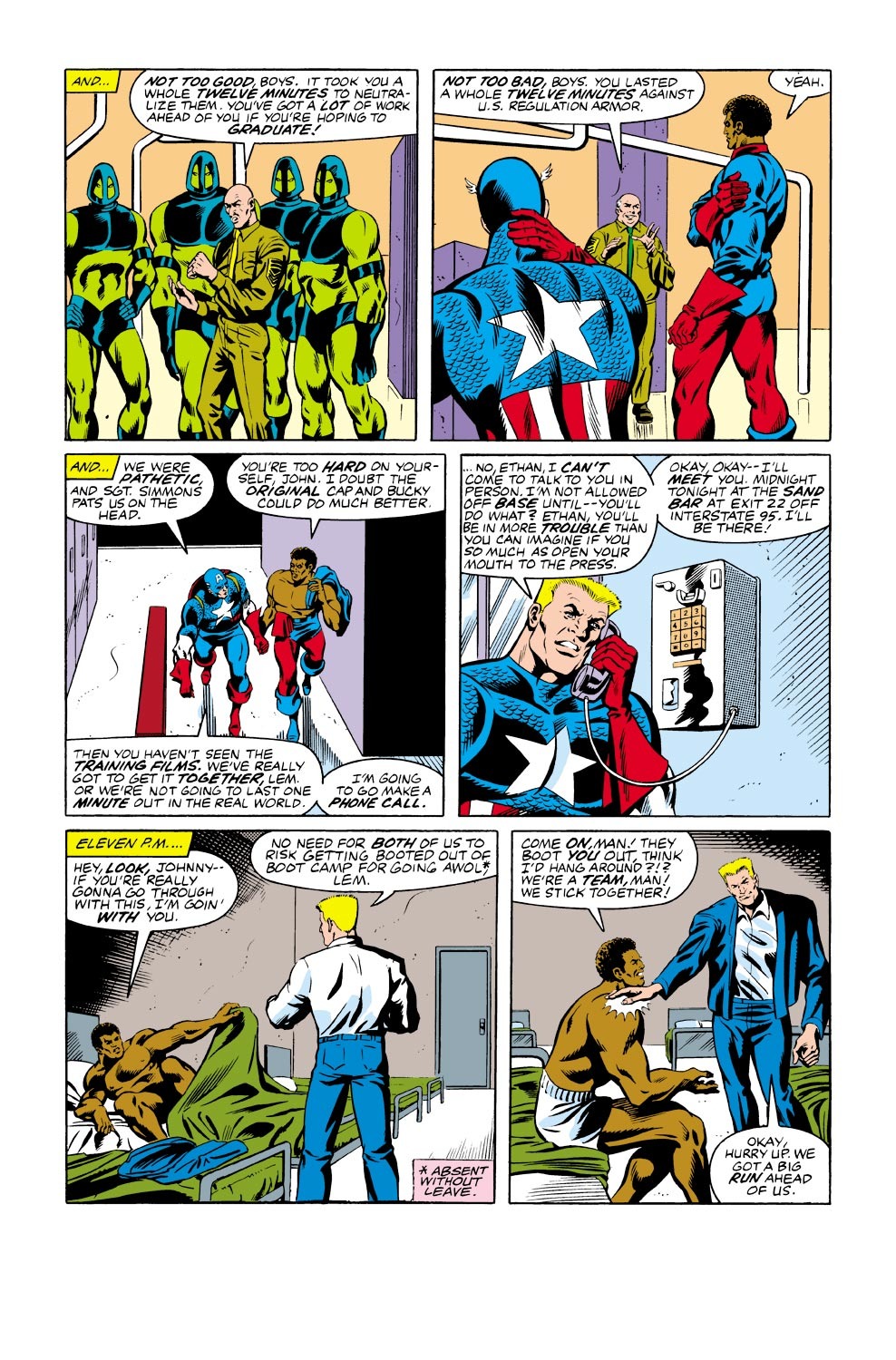 Captain America (1968) Issue #334 #263 - English 13