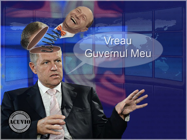 Klaus Iohannis funny photo Vreau Guvernul Meu