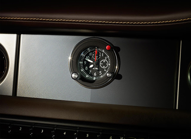 Rolls-Royce presented Phantom Coupé Aviator clock