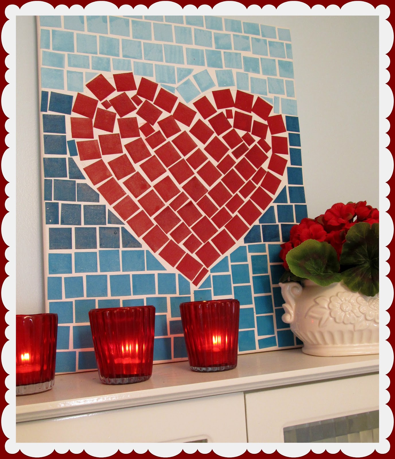 Easy Mosaic Project: How To Make A Mosaic Heart