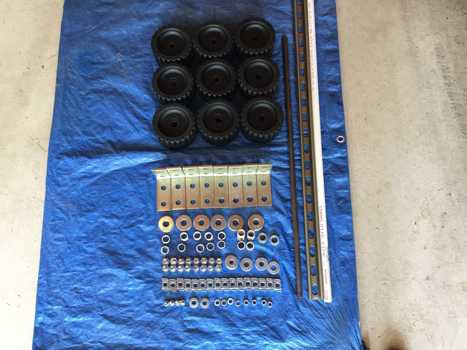 Picking up Nickels DIY "Golden Striper" Lawn Striper Build