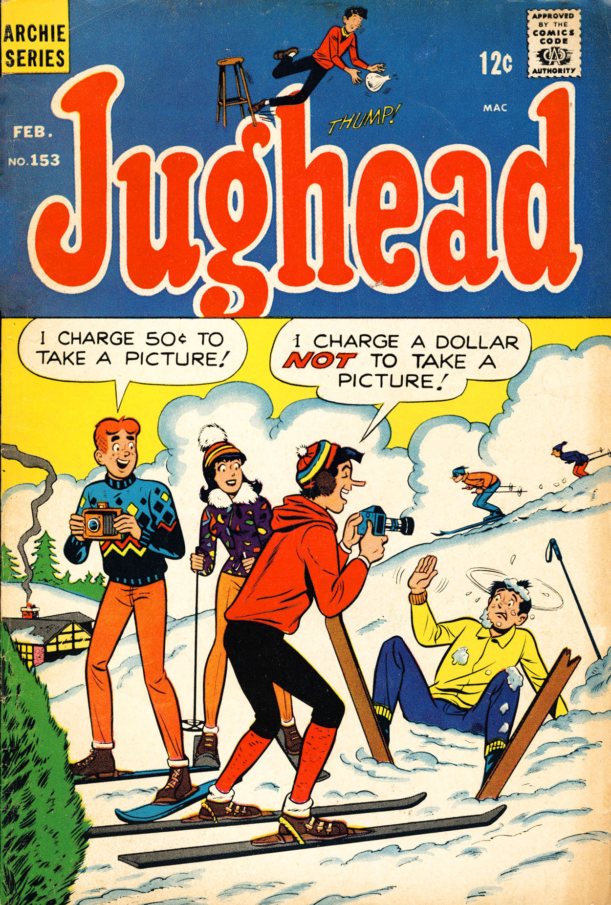 Read online Jughead (1965) comic -  Issue #153 - 1