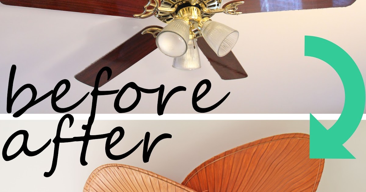 Grosgrain Crazy Amazing Ugly Ceiling Fan 35 Makeover