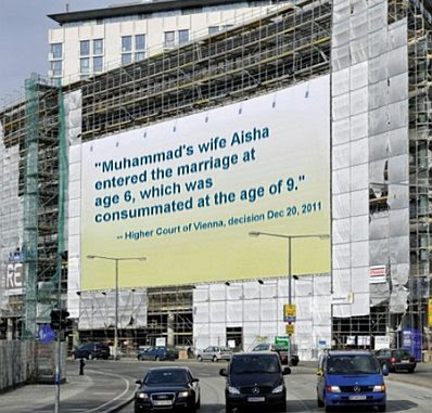 Vienna billboard, English