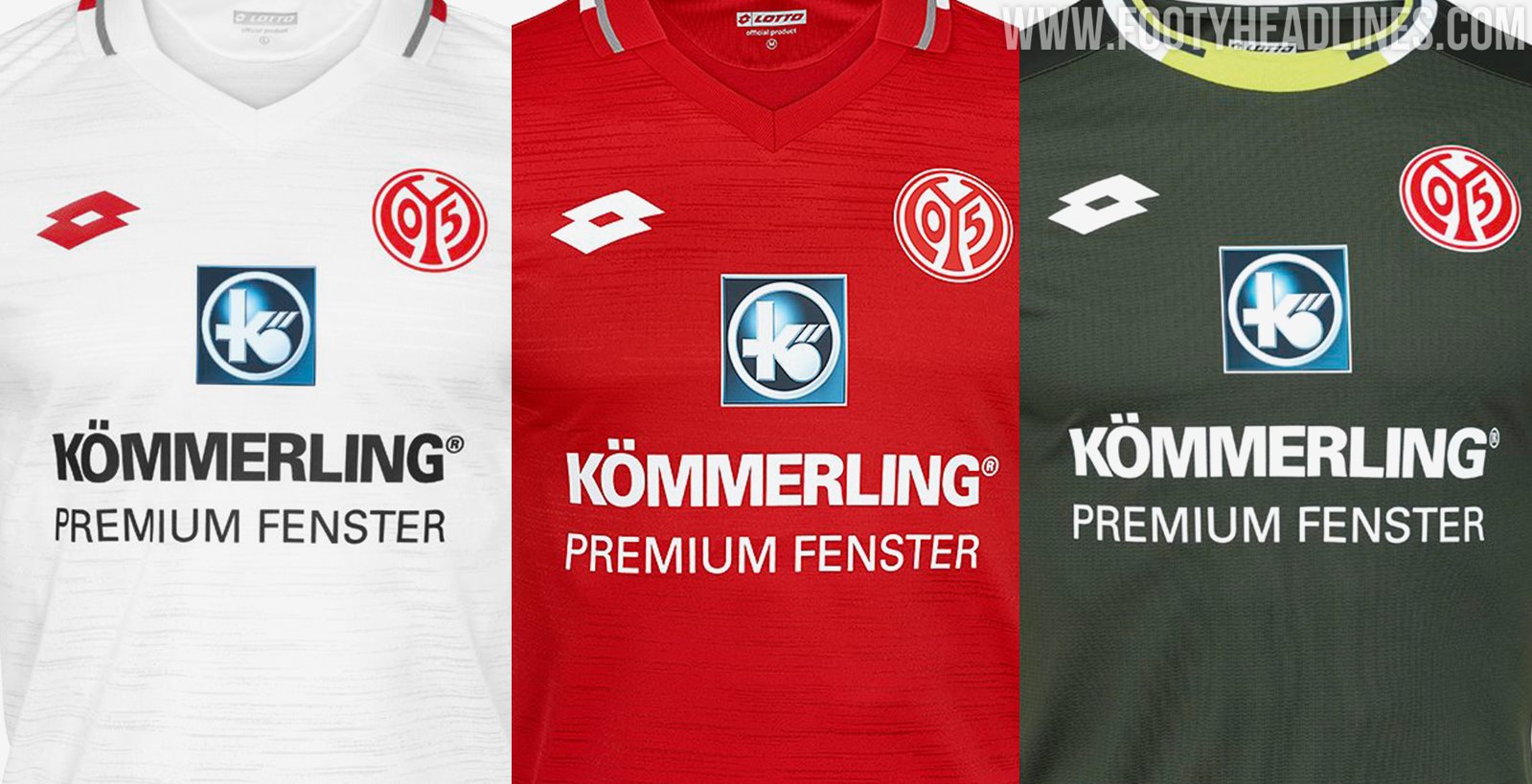 Mainz 19-20 Home, Away And Third Kits Released - Footy Headlines