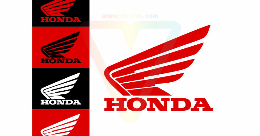 Logo Honda Sayap Vector Cdr Ai Eps Svg Png Jpg Voluvo