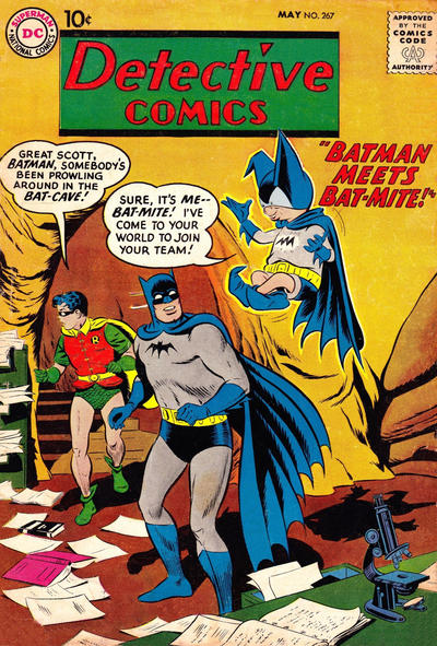 Daves Comic Heroes Blog Bat Mite History.