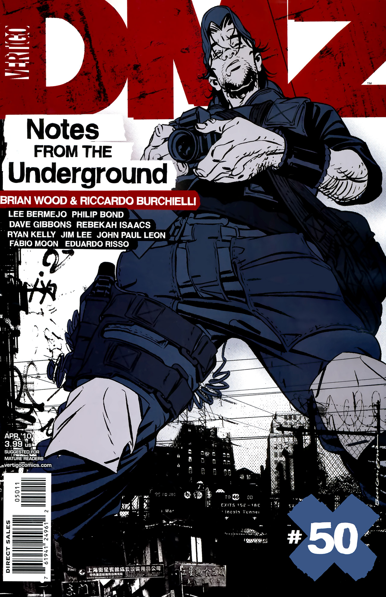 Read online DMZ (2006) comic -  Issue #50 - 1