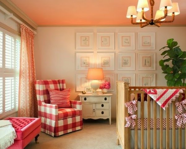 Dormitorios para bebés niñas - Colores en Casa