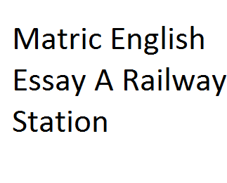 10 lines on railway station for class 3 image