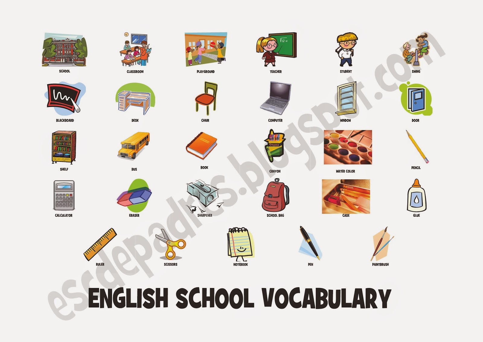 free clipart school subjects - photo #50